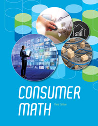 BJU Press Consumer Math textbook cover.