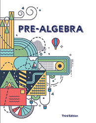 Pre-Algebra textbook cover