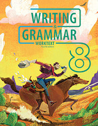 Writing and Grammar 8 worktext cover