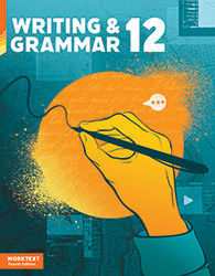 Writing and Grammar 12 textbook cover