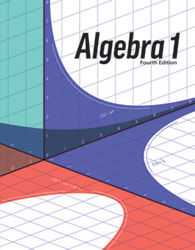 Algebra 1 textbook cover