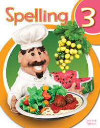 the Spelling 3 textbook