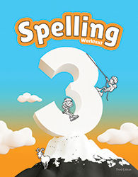 Spelling 3 textbook cover