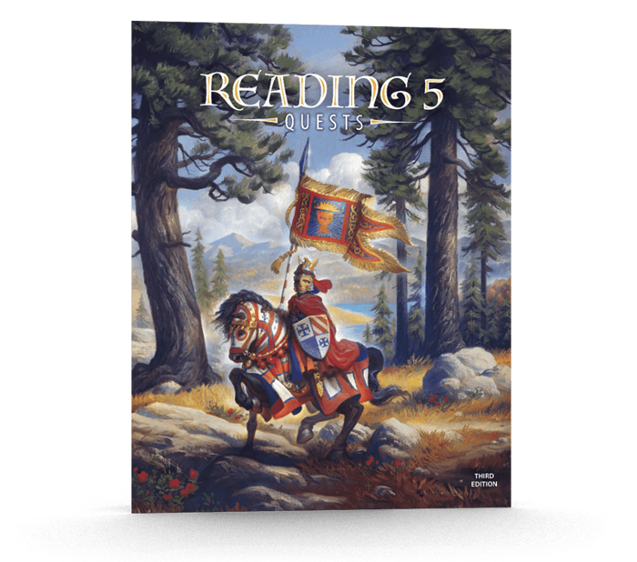 Reading 5 Quests textbook cover