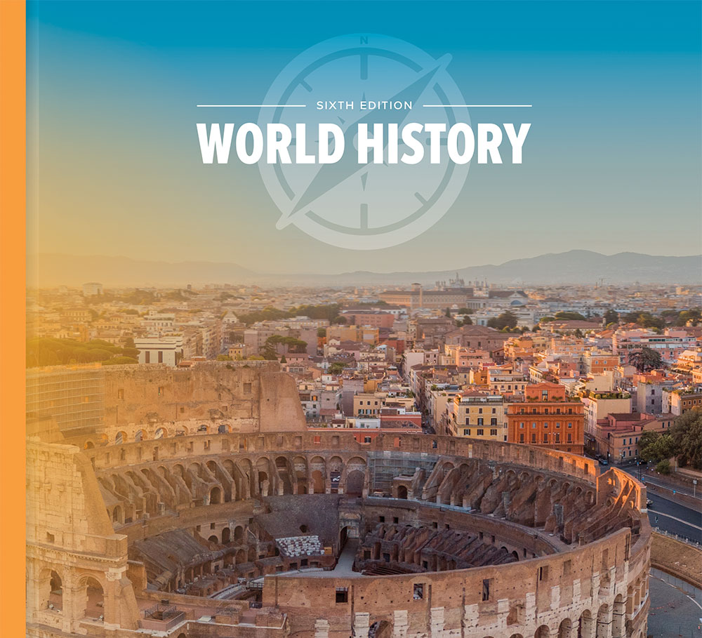 World History textbook cover