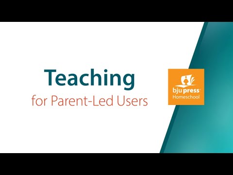 Teaching for parent-Led Users