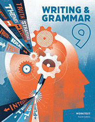 Writing and Grammar 9 textbook cover