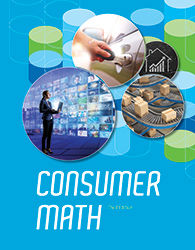 Consumer Math textbook cover