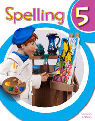 Spelling 5 textbook cover