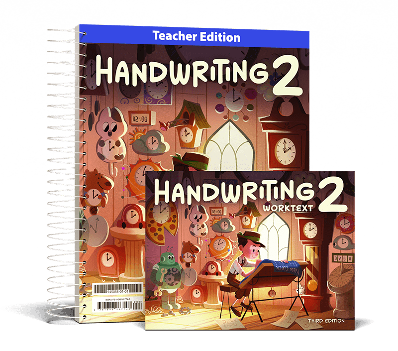 Handwriting textbooks