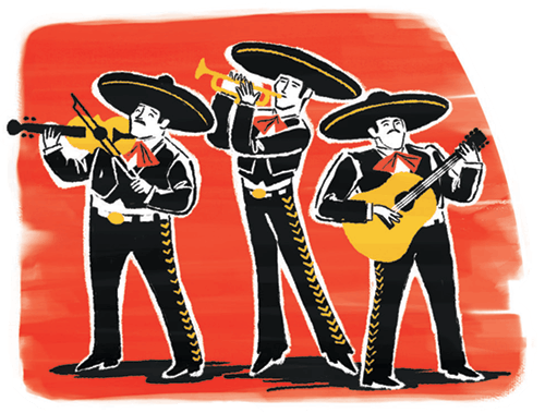 a mariachi band