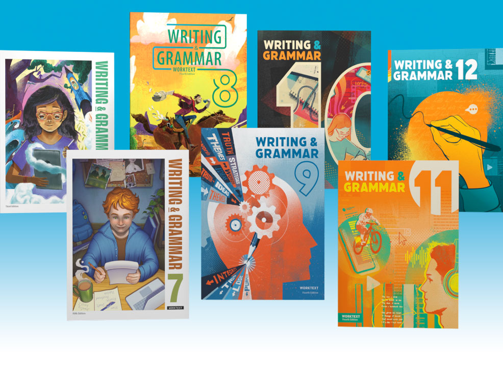 Writing & Grammar textbooks