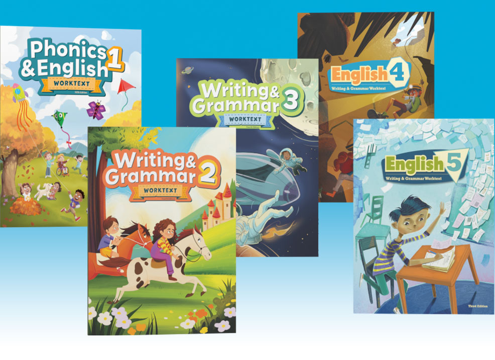 Writing & Grammar textbooks