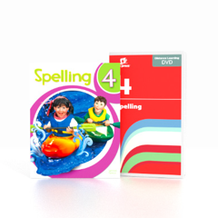 Spelling 4 DVD with Books, 2nd ed.