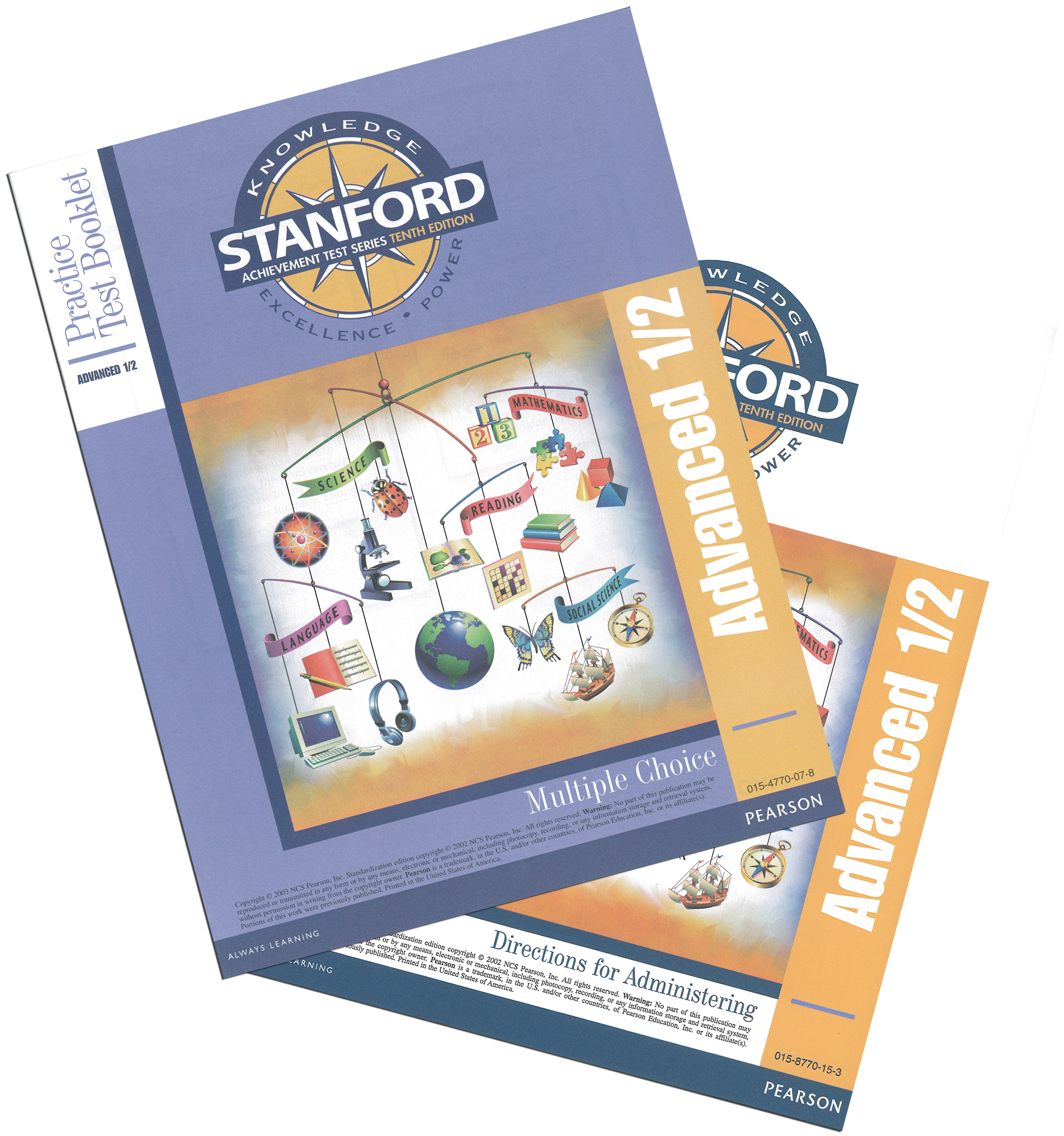 7 Spring-9 Fall Practice Tst Kit(Advncd 1/2:teacher & stdnt) | BJU