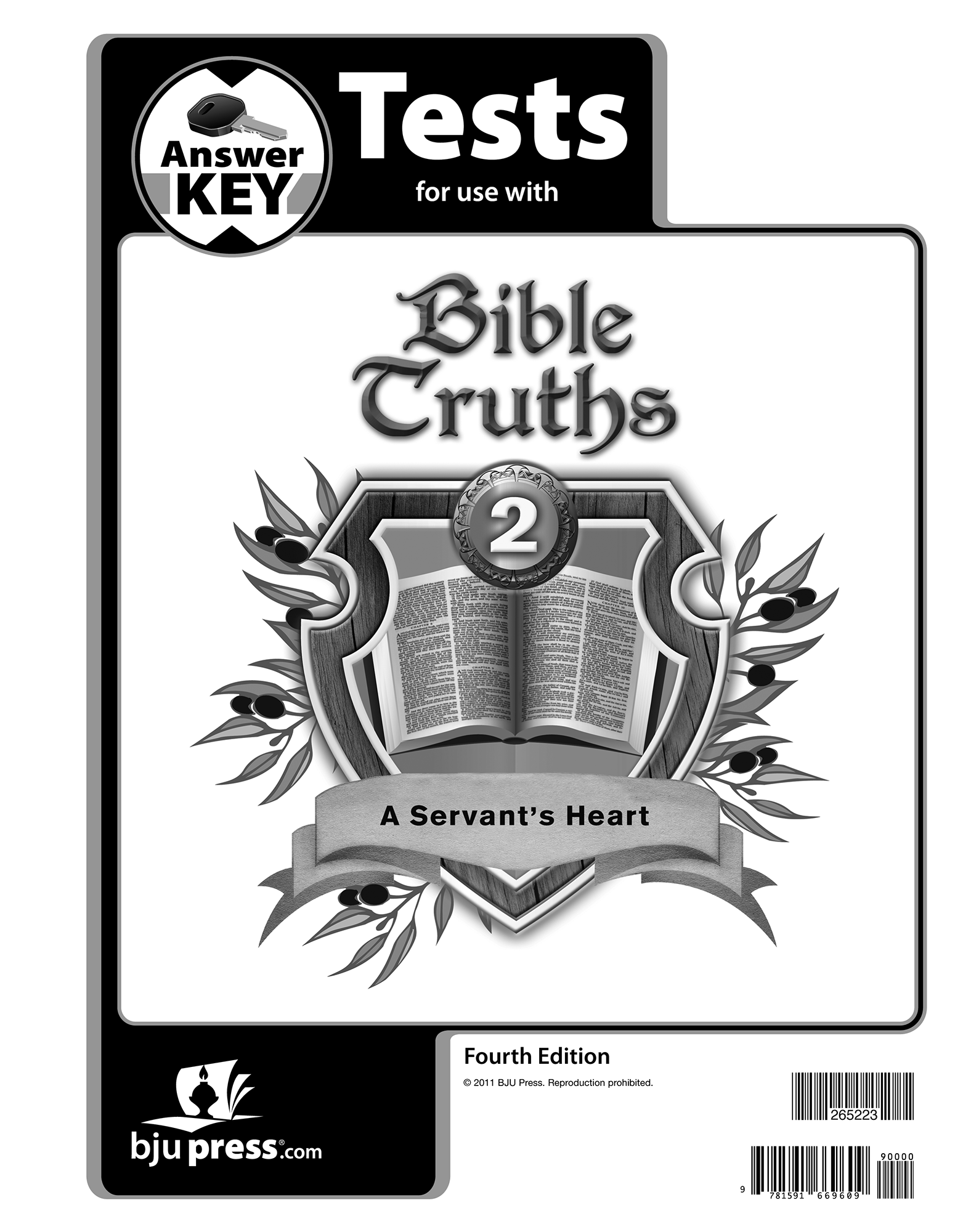 Bible Truths 2 Tests Answer Key, 4th ed. | BJU Press 