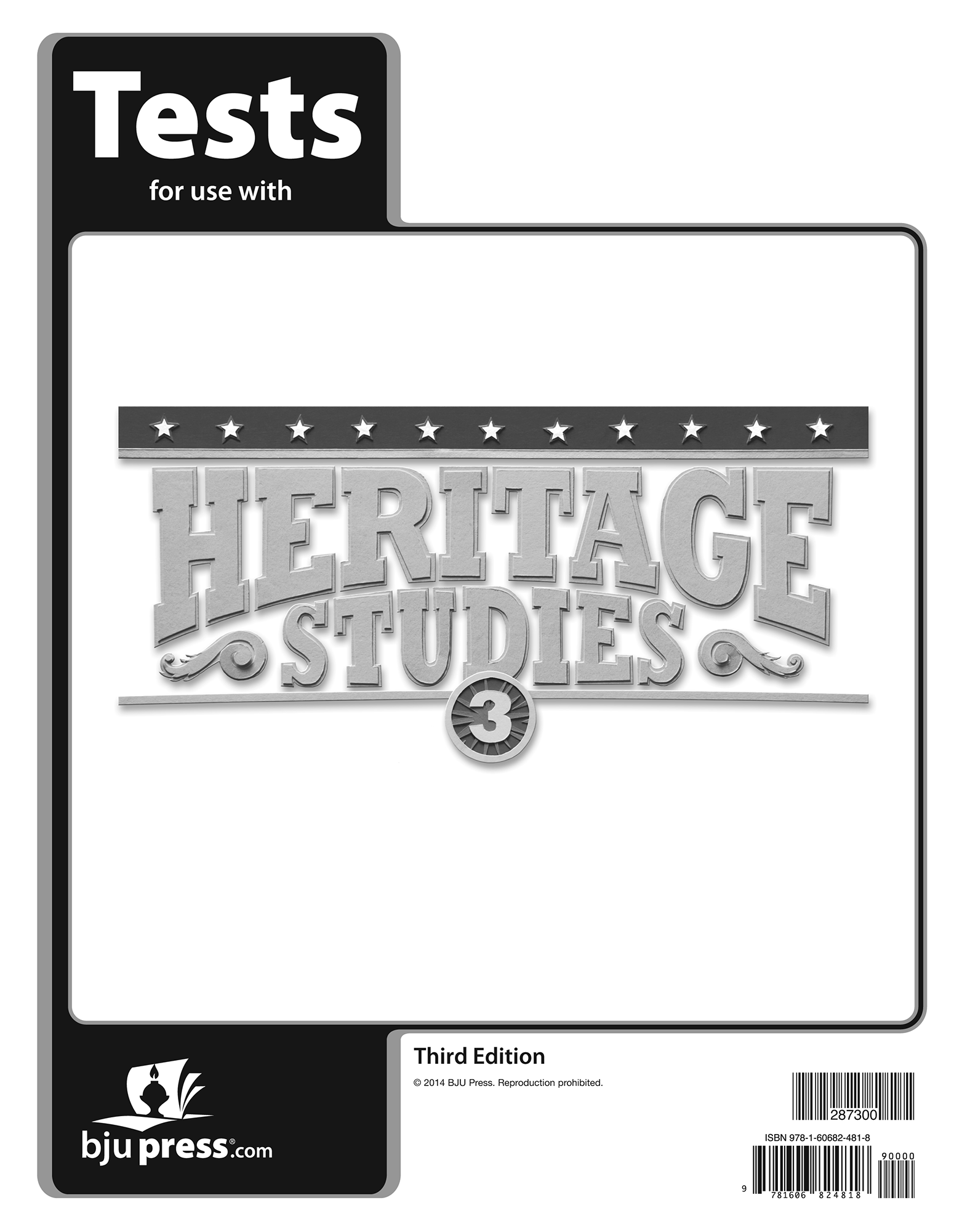 Heritage Studies 3 Tests, 3rd ed. | BJU Press Homeschool