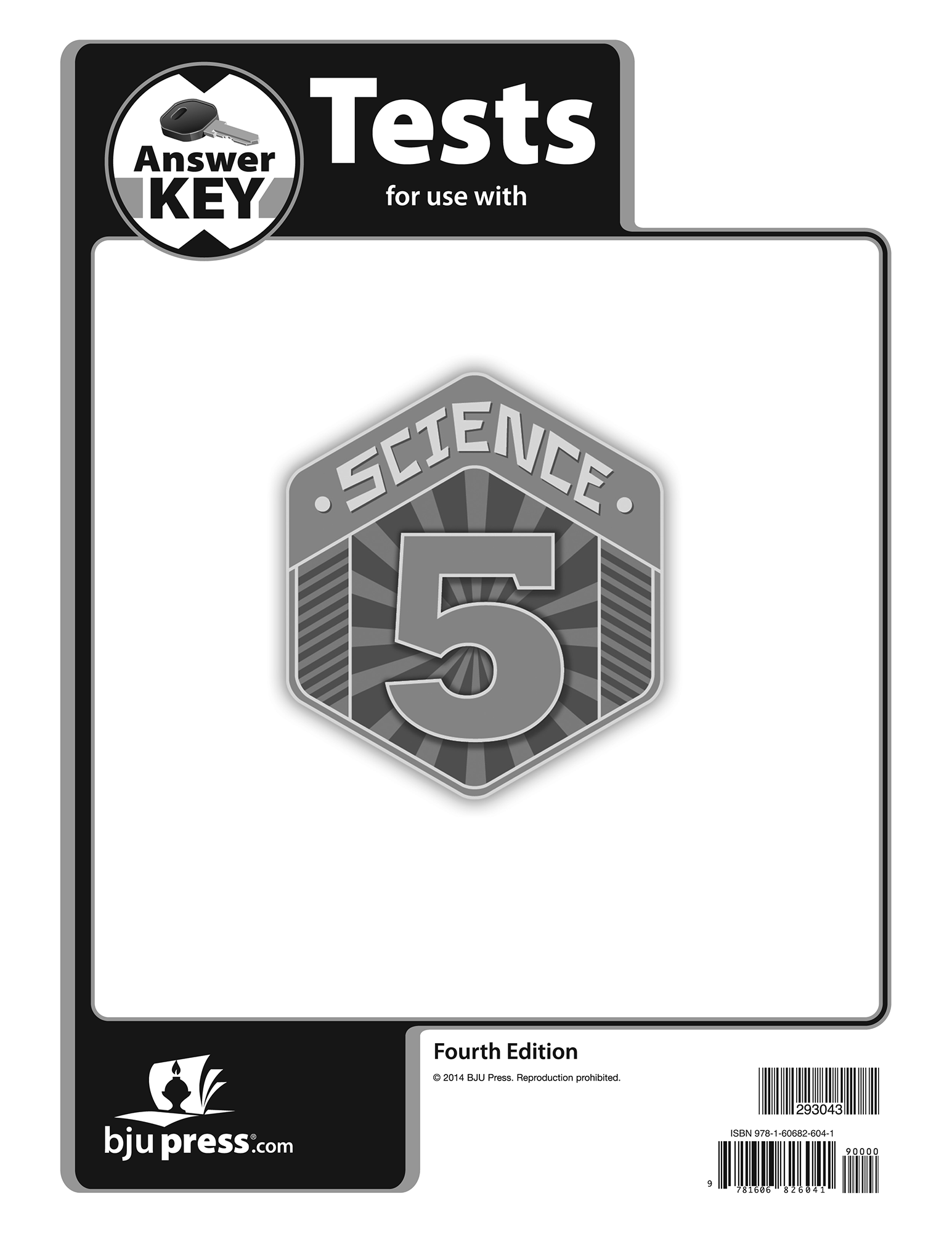 A question of science 8冊 Science 5 Tests Answer Key, 4th ed. | BJU Press Homeschool