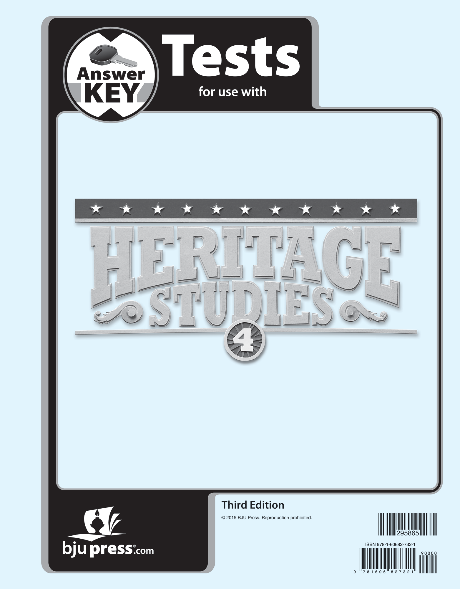 Heritage Studies 4 Tests Answer Key, 3rd ed. | BJU Press