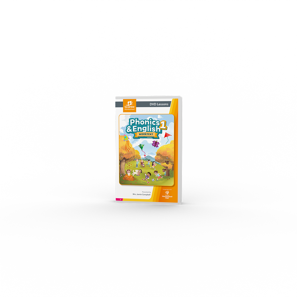 Phonics & English 1 DVD Only, 5th ed. | BJU Press Homeschool