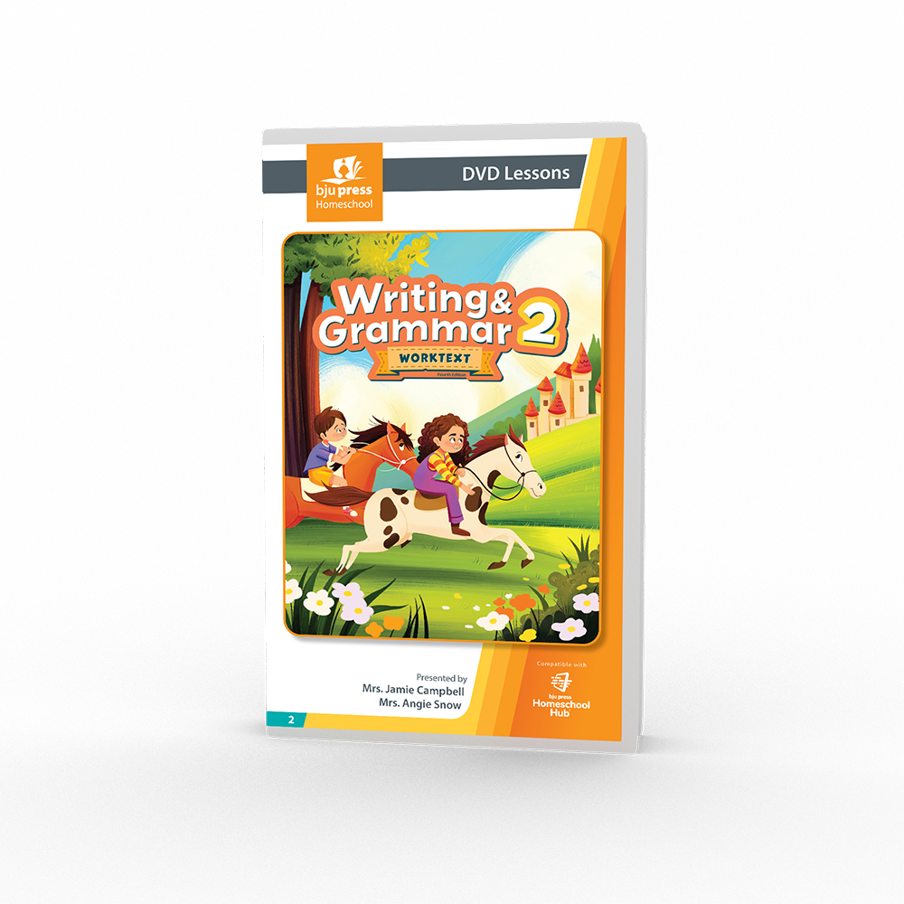 Writing & Grammar 2 DVD Only, 4th ed. | BJU Press Homeschool