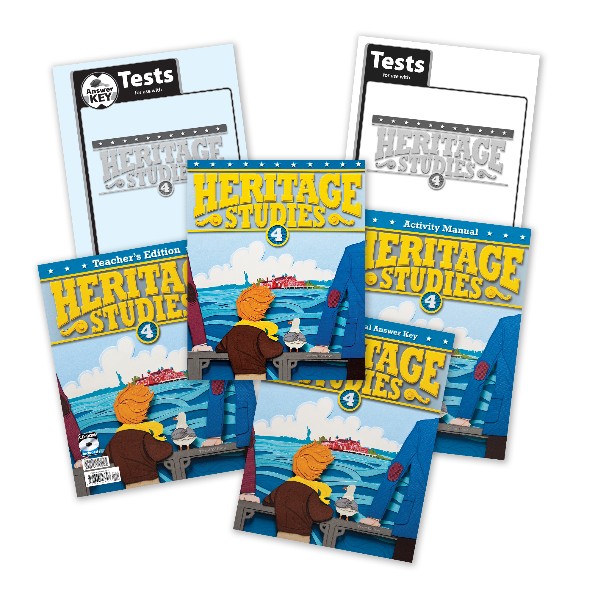 Heritage Studies 4 Subject Textbook Kit, 3rd ed. | BJU Press