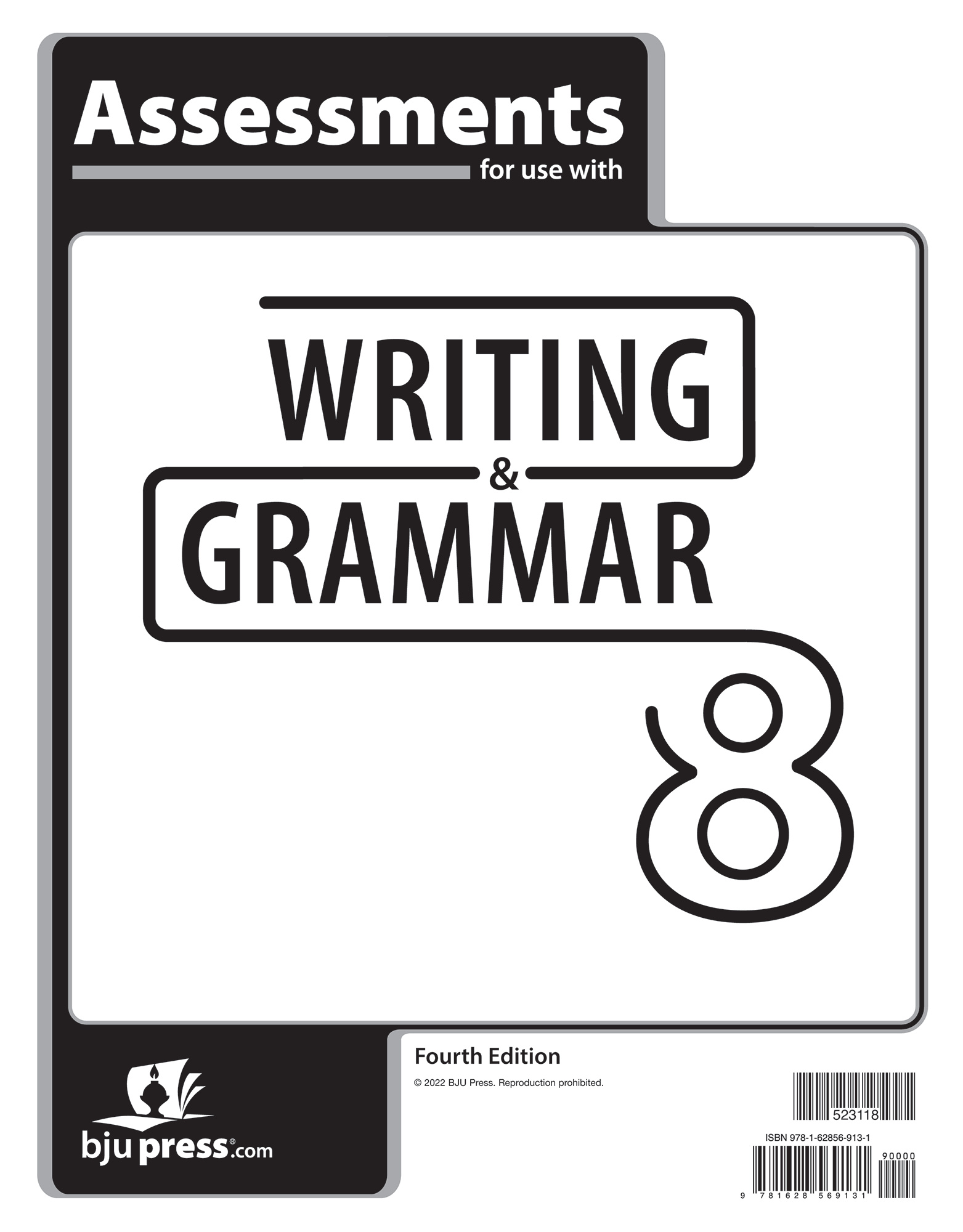 Writing & Grammar 8 Assessments, 4th ed. | BJU Press Homeschool