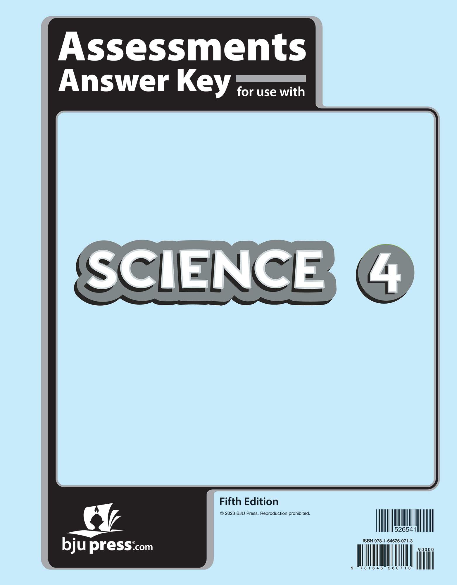 Science 4 Assessments Answer Key, 5th ed.