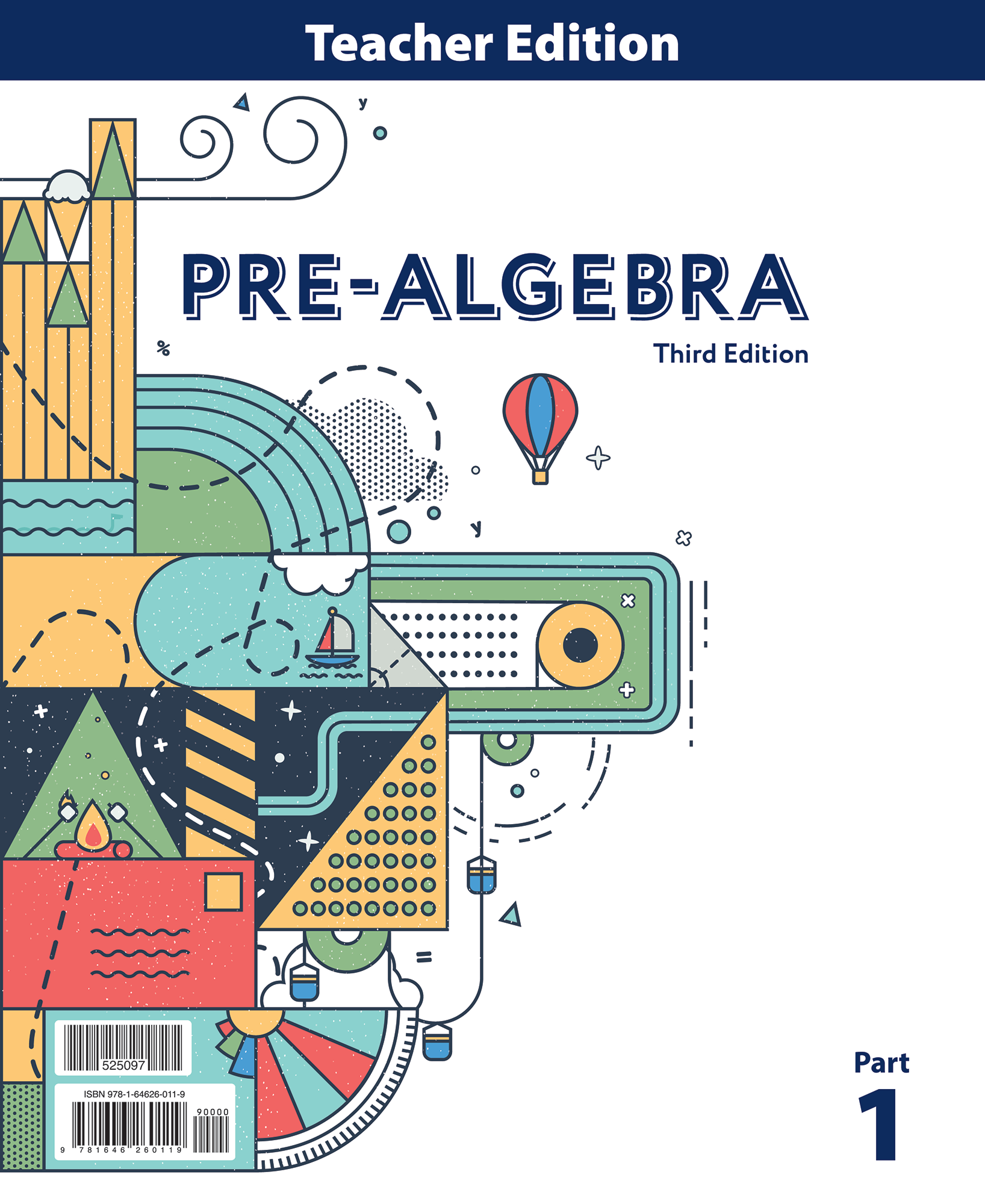 Pre algebra teacher edition te companion 3rd ed bju press homeschool