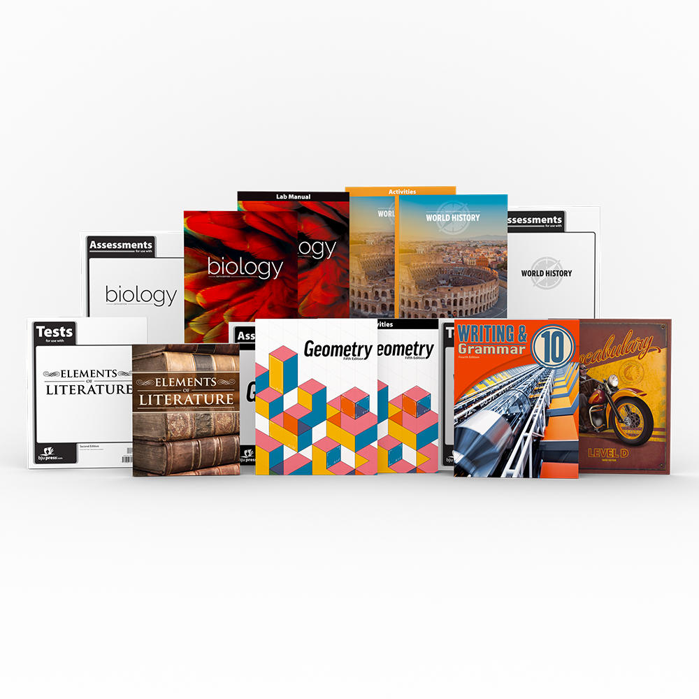 Grade 10 Student Full Grade Textbook Kit | BJU Press Homeschool