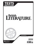 British Literature Tests Answer Key, 2nd ed.