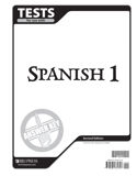 Spanish 1 Tests Answer Key, 2nd ed.