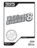 Writing & Grammar 8 Tests Answer Key, 3rd ed.