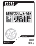 Fundamentals of Math Tests Answer Key, 2nd ed.