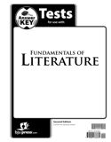 Fundamentals of Literature Tests Answer Key, 2nd ed.