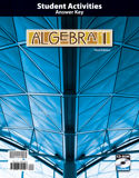 Algebra 1 Activities Answer Key, 3rd ed.