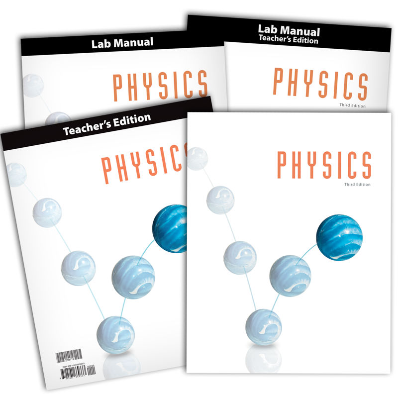 Physics Subject Textbook Kit, 3rd ed. | BJU Press Homeschool