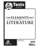Elements of Literature Tests Answer Key, 2nd ed.