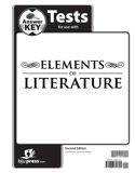 Elements of Literature Tests Answer Key, 2nd ed.