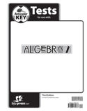 Algebra 2 Tests Answer Key, 3rd ed.