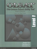 OLSAT Practice Test Directions: Grades 6-8 (Level F)