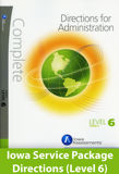 Iowa Form E Level 6 Test Directions: Test Administrator Kit