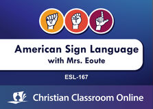 American Sign Language Online Course Enrollment