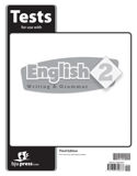 English 2 Tests, 3rd ed.