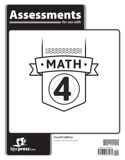 Math 4 Assessments, 4th ed.