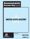 United States History Assessments Answer Key, 6th ed.