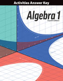 Algebra 1 Activities Answer Key, 4th ed.