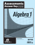 Algebra 1 Assessments Answer Key, 4th ed.