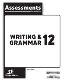 Writing & Grammar 12 Assessments, 4th ed.