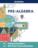 Pre-Algebra Activities & Trove eActivities, 3rd ed.